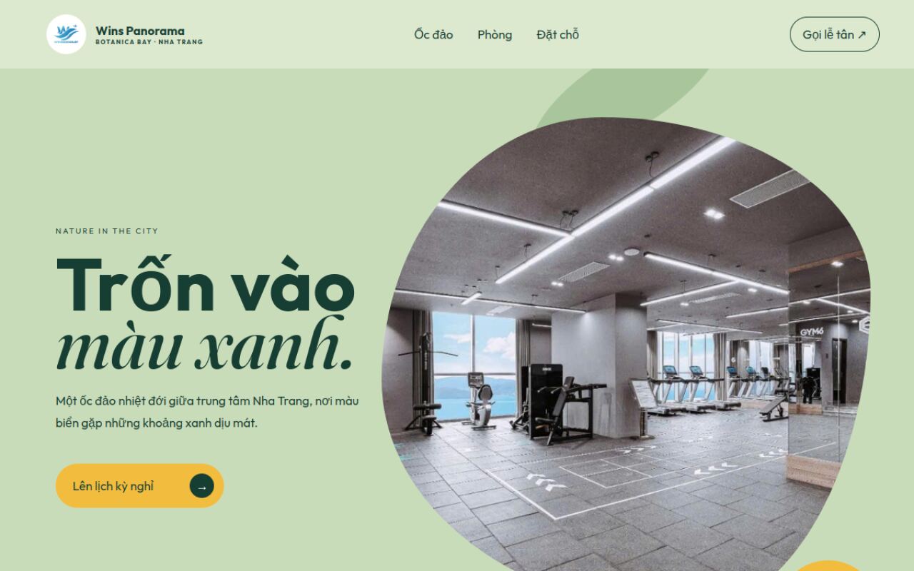 Giao diện Botanica Bay