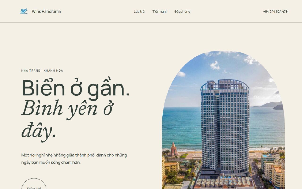 Giao diện Quiet Coast
